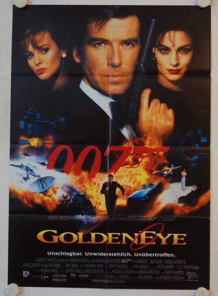 GoldenEye original release german movie poster
